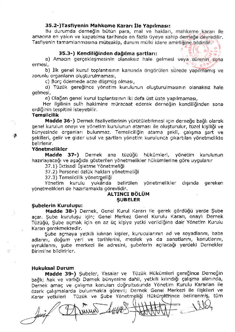 Tüzük sayfa 12 title=
