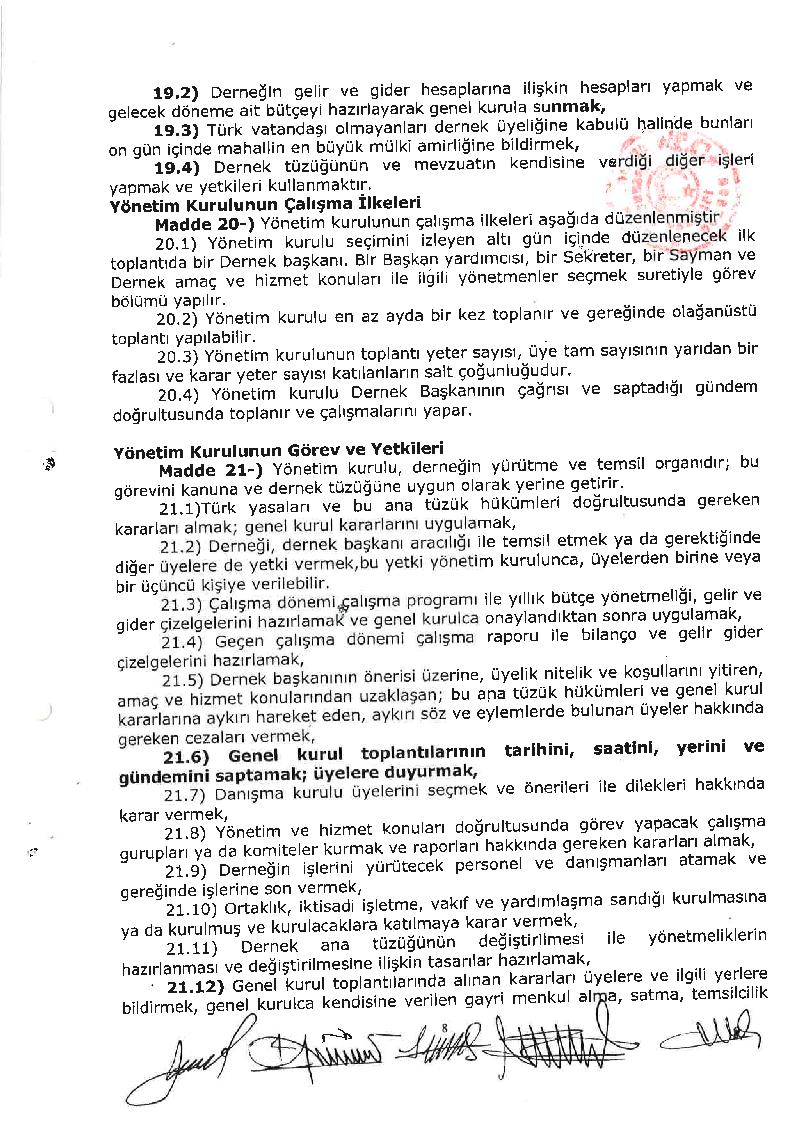 Tüzük sayfa 8 title=